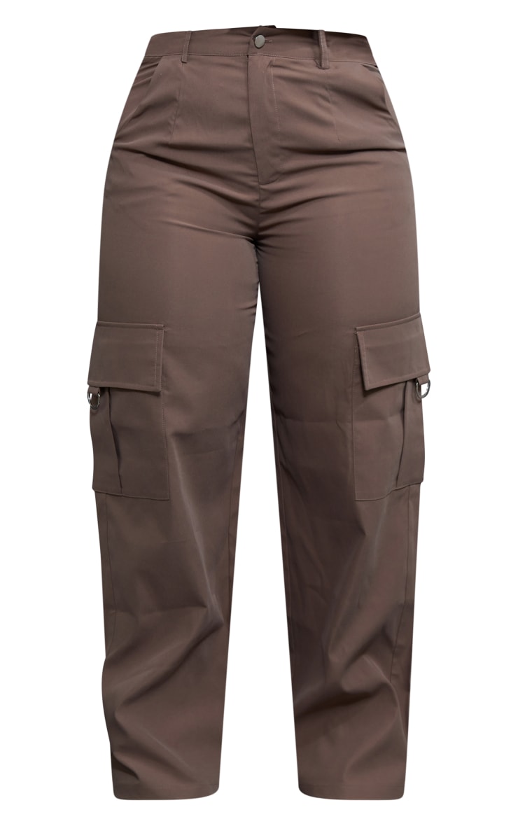 Next Day Delivery Before 10 pm Shape Stone Buckle Detail Cargo Wide Leg Trousers