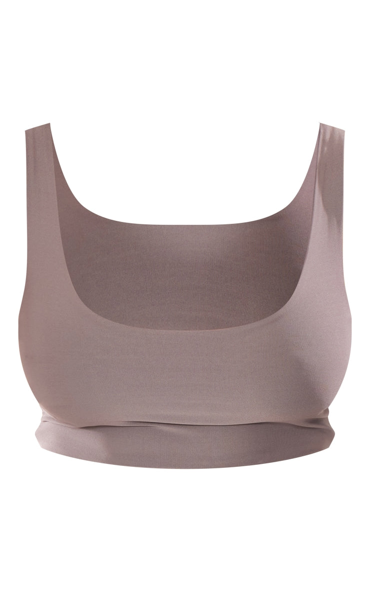 Shape White Slinky Square Neck Crop Top Next Day Delivery Before 10 pm