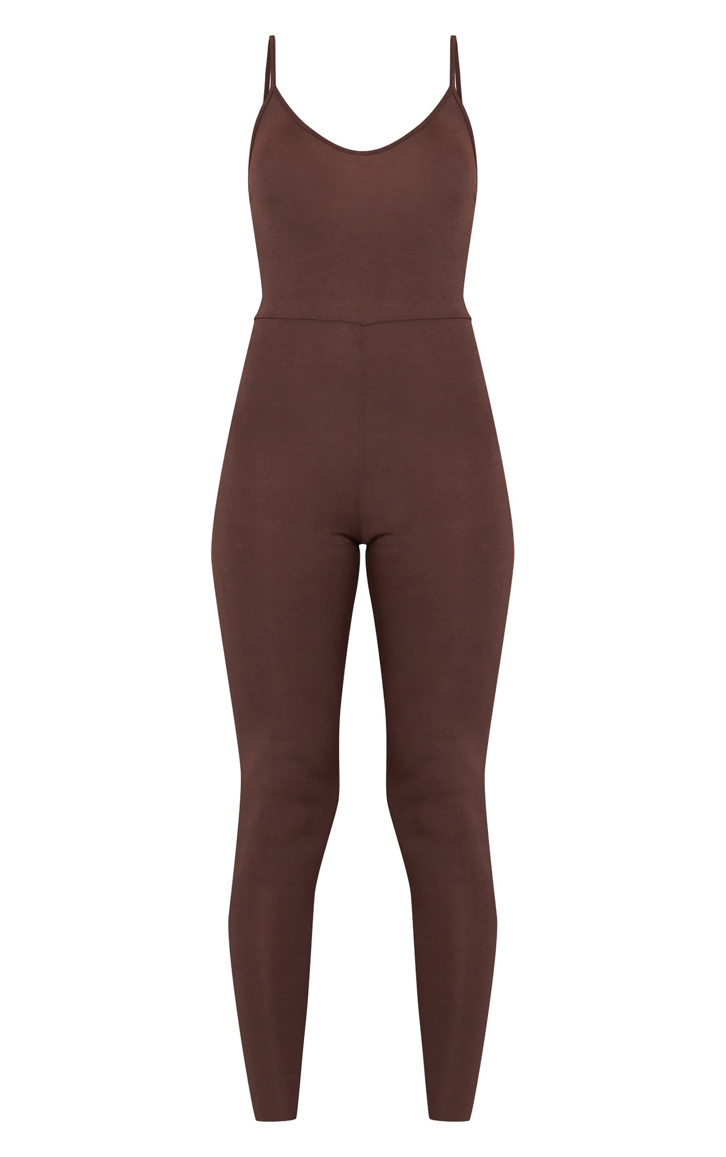 Black Basic Strappy Plunge Jumpsuit Next Day Delivery Before 10 pm