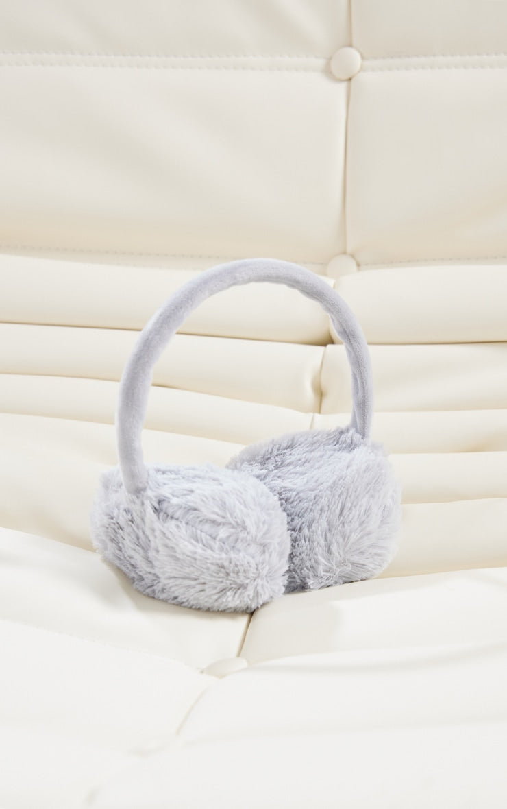 Leopard Faux Fur Ear Muffs Next Day Delivery Before 10PM