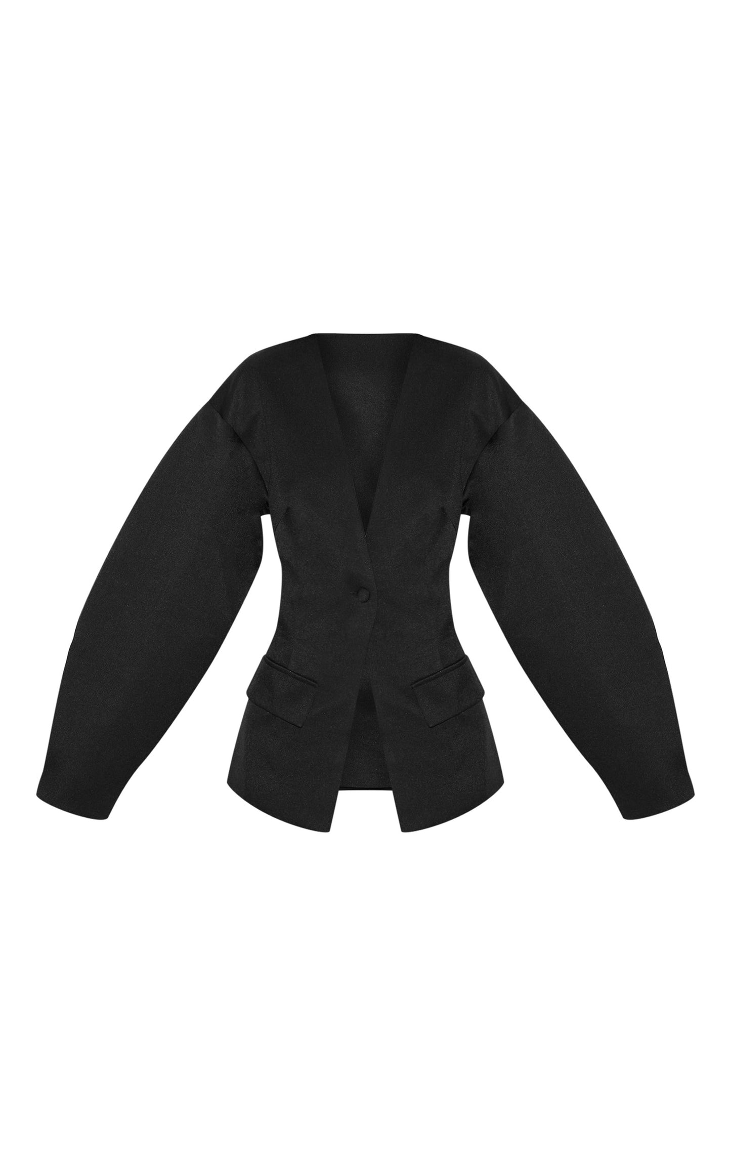 https://cdn-img.prettylittlething.com/4/9/7/e/497efcc58db411b6691dca61c709abdc725a008b_cnm1407_5_black_cocoon_sleeve_cinched_waist_pocket_blazer.jpg