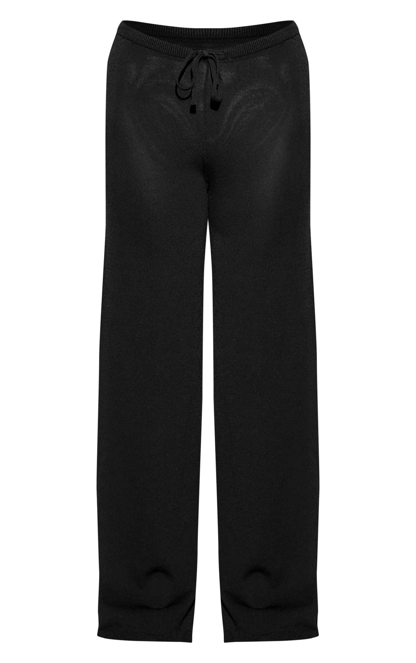 Sand Fine Knit Wide Leg Drawstring Trousers Next Day Delivery Before 10 pm