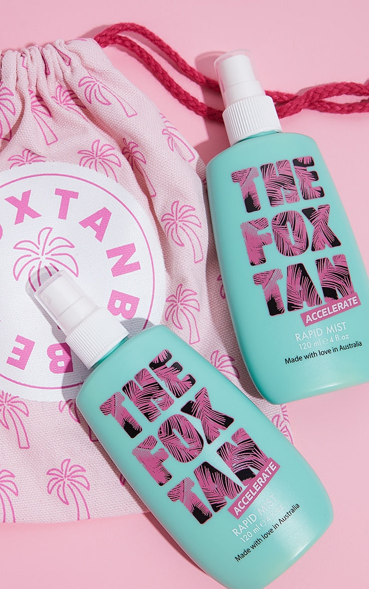 The Fox Tan Rapid Tanning Mist Duo 2 x 120ml Next Day Delivery Before 10 pm