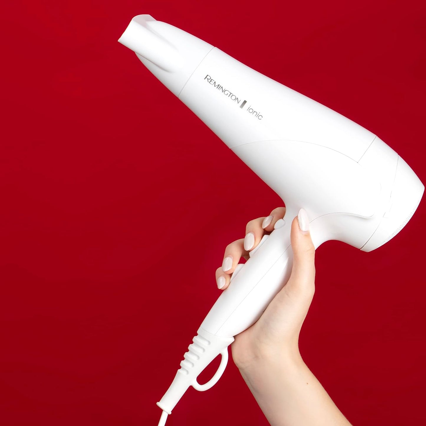 Next Day Delivery RRP £51.99Remington Hair Dryer Ionic (Powerful, Fast Professional Styling, Diffuser, Concentrator, Ionic Conditioning for Frizz Free Hair, 3 Heat / 2 Speed Settings, Cool Shot, 2200W, Purple) D3190