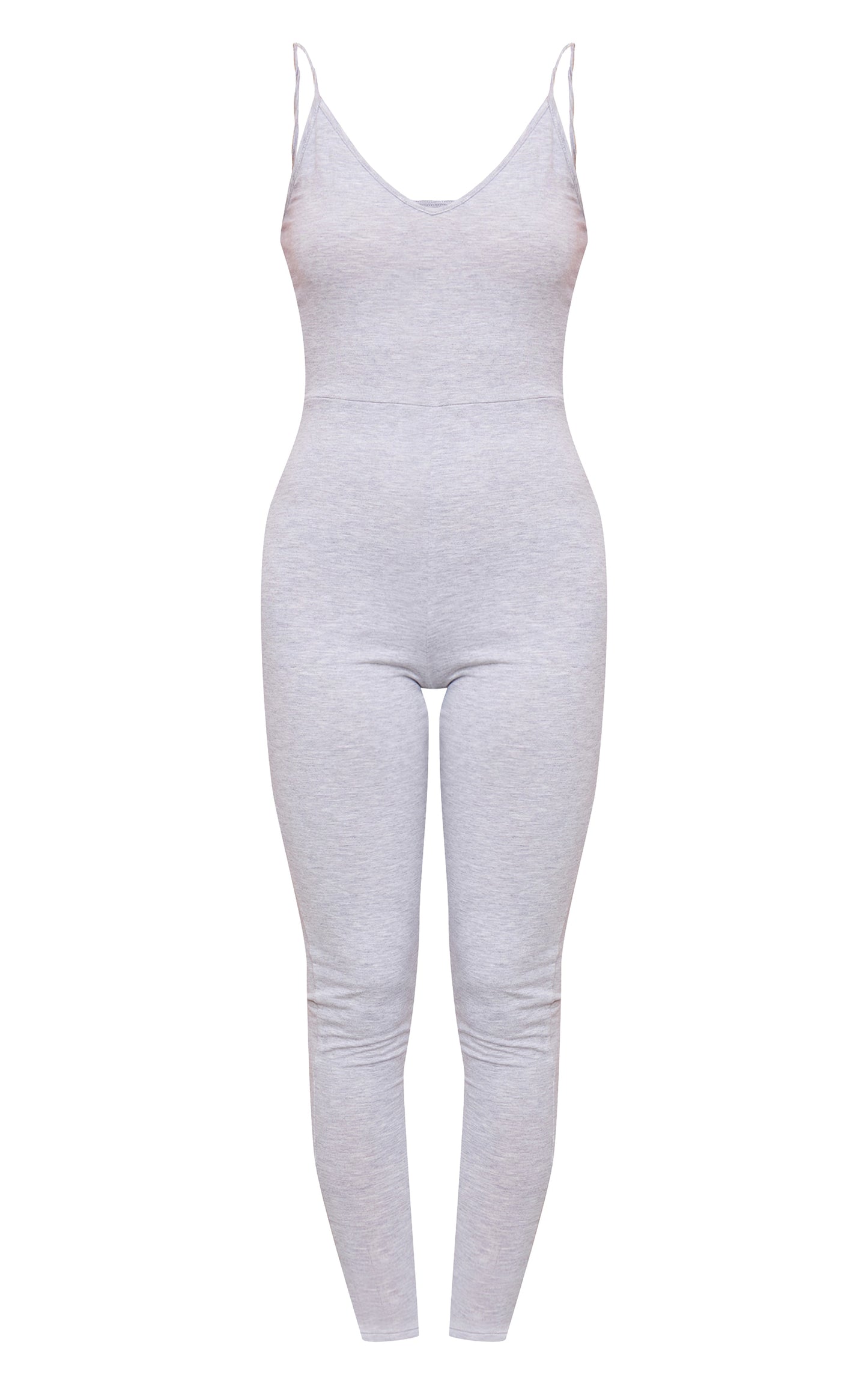Black Basic Strappy Plunge Jumpsuit Next Day Delivery Before 10 pm