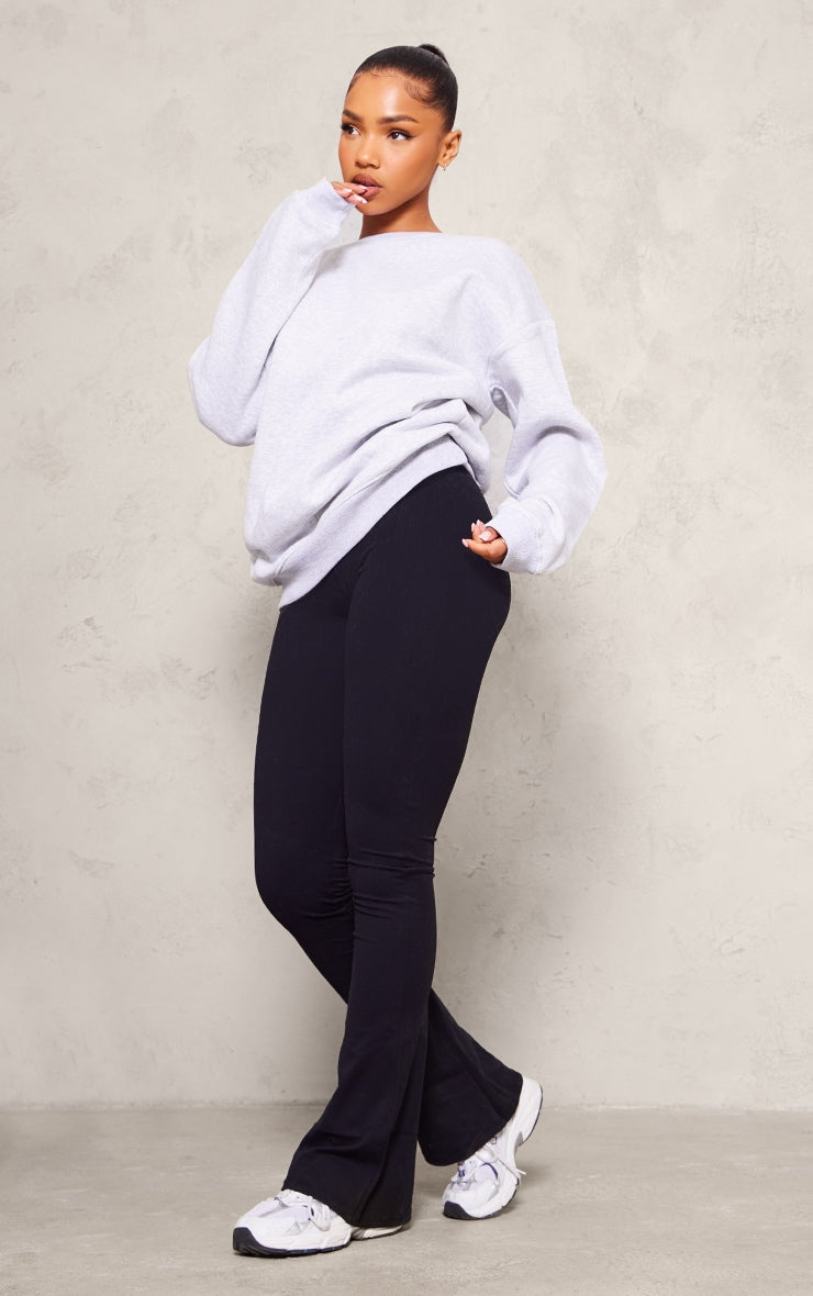 Next Day Delivery Before 10 PM Ash Grey Oversized Fit Sweatshirt