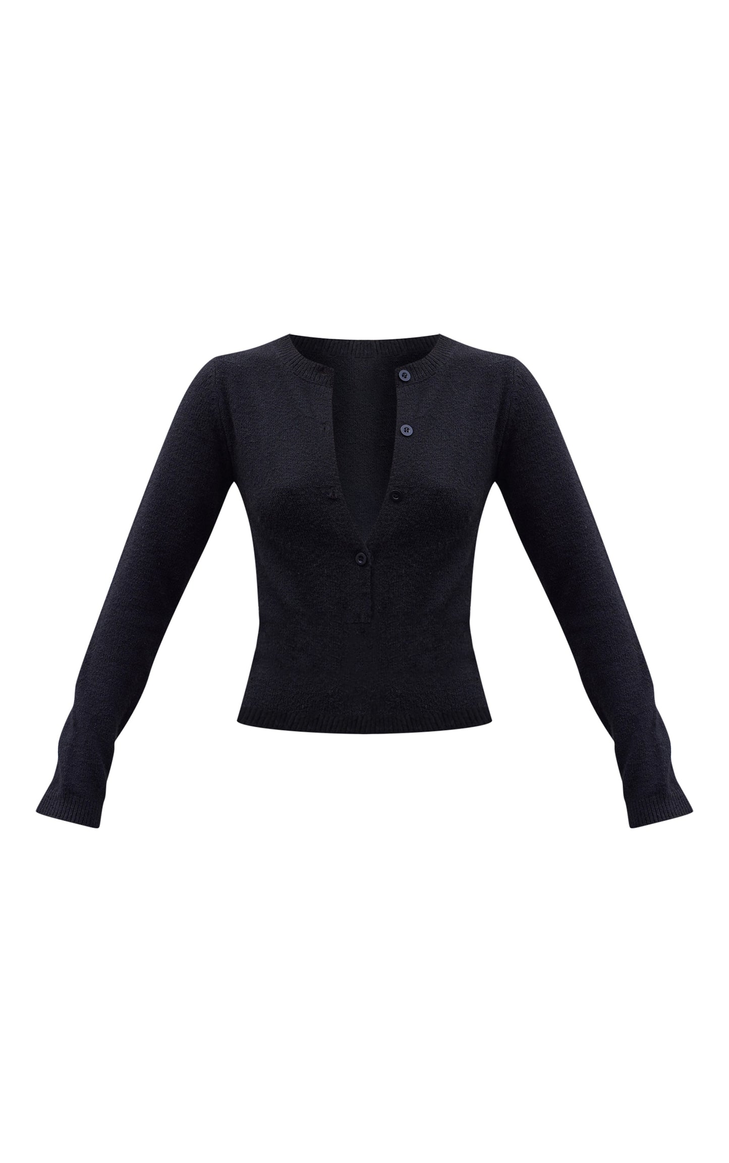 Next Day Delivery Before 10 pm Ash Grey Soft Knit Button Up Bodysuit