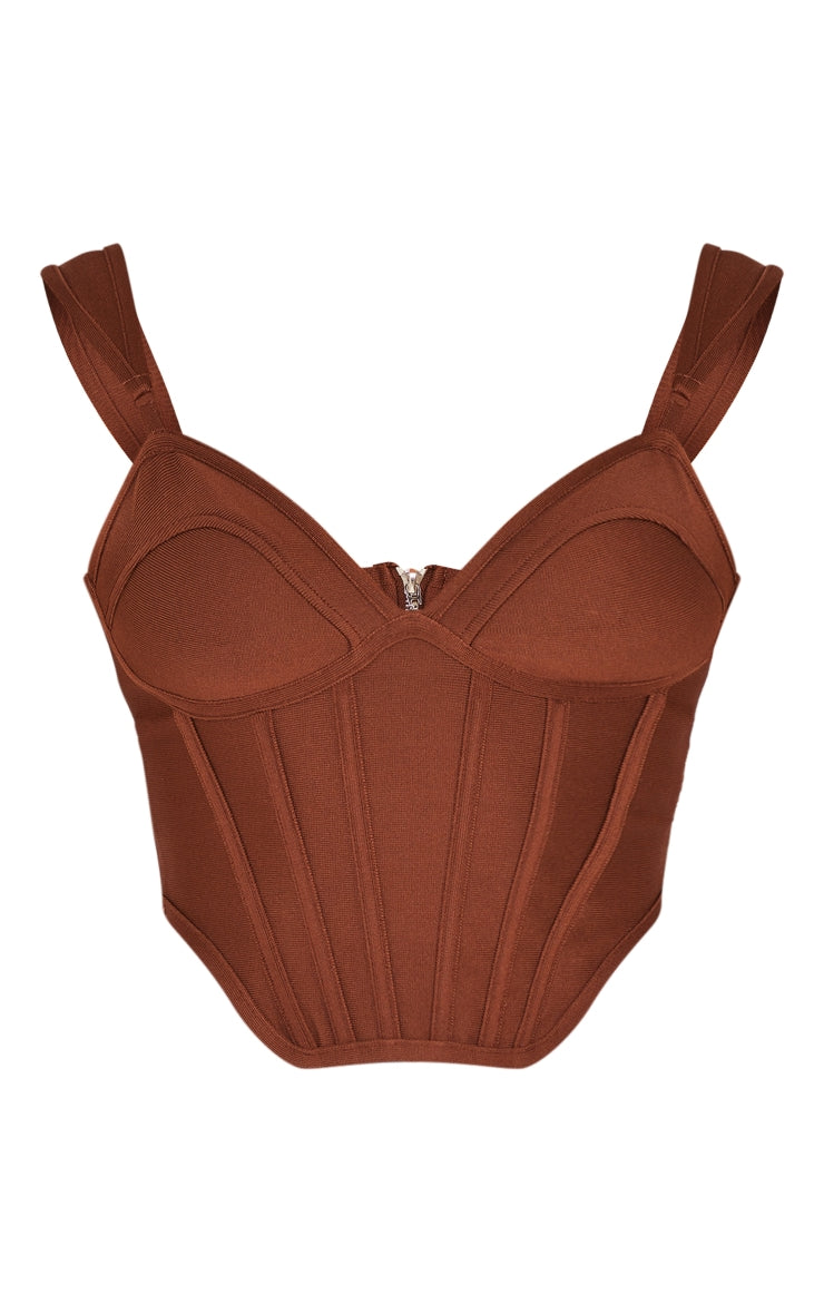 Next Day Delivery Before 10 pm Black Bandage Dip Hem Bust Cup Corset