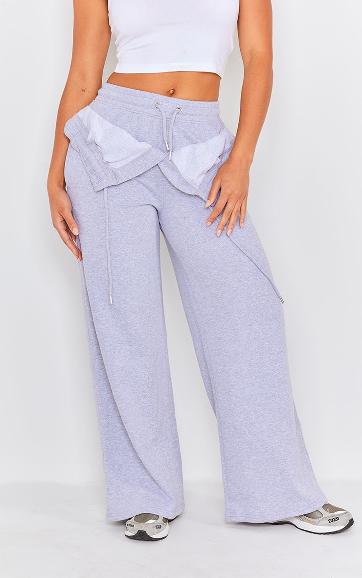 Pebble Exposed Waist Straight Leg Joggers Next Day Delivery Before 10 pm