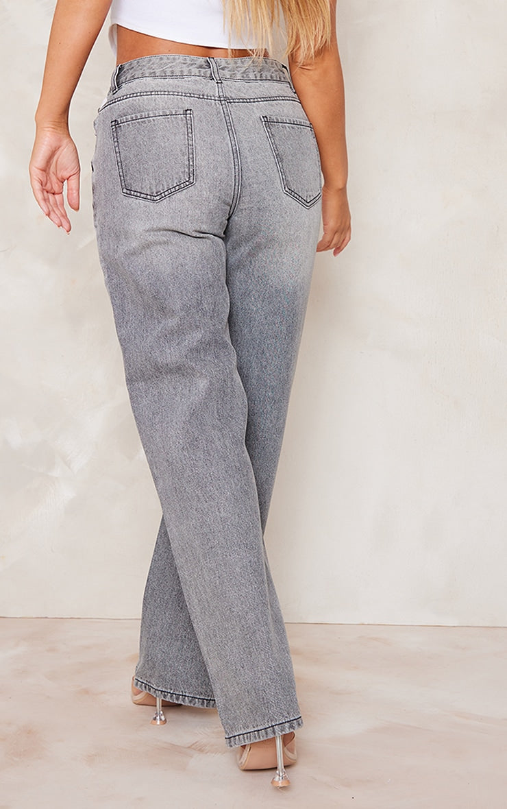 Baby Pink Wash Straight Leg Jeans Next Day Delivery Before 10 pm