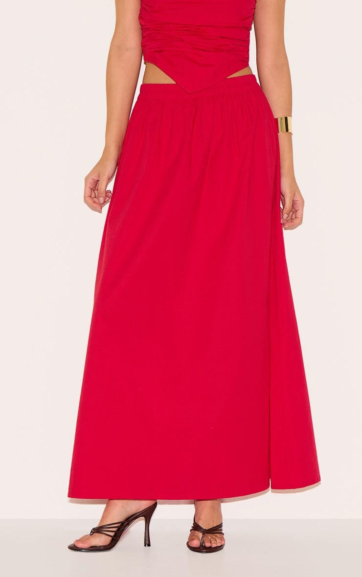 https://cdn-img.prettylittlething.com/8/7/9/1/8791e98eb3fa57ff2b3d21d63437aa7b88a0b378_CNM7099_2_tomato_red_cotton_poplin_a_line_low_rise_maxi_skirt.jpg
