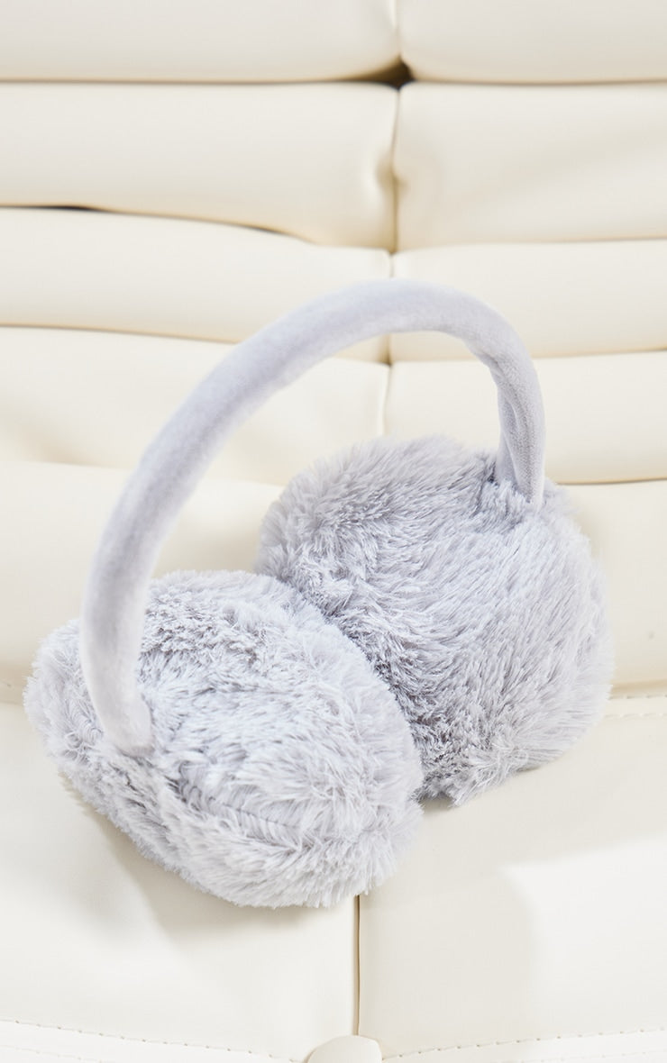 Leopard Faux Fur Ear Muffs Next Day Delivery Before 10PM