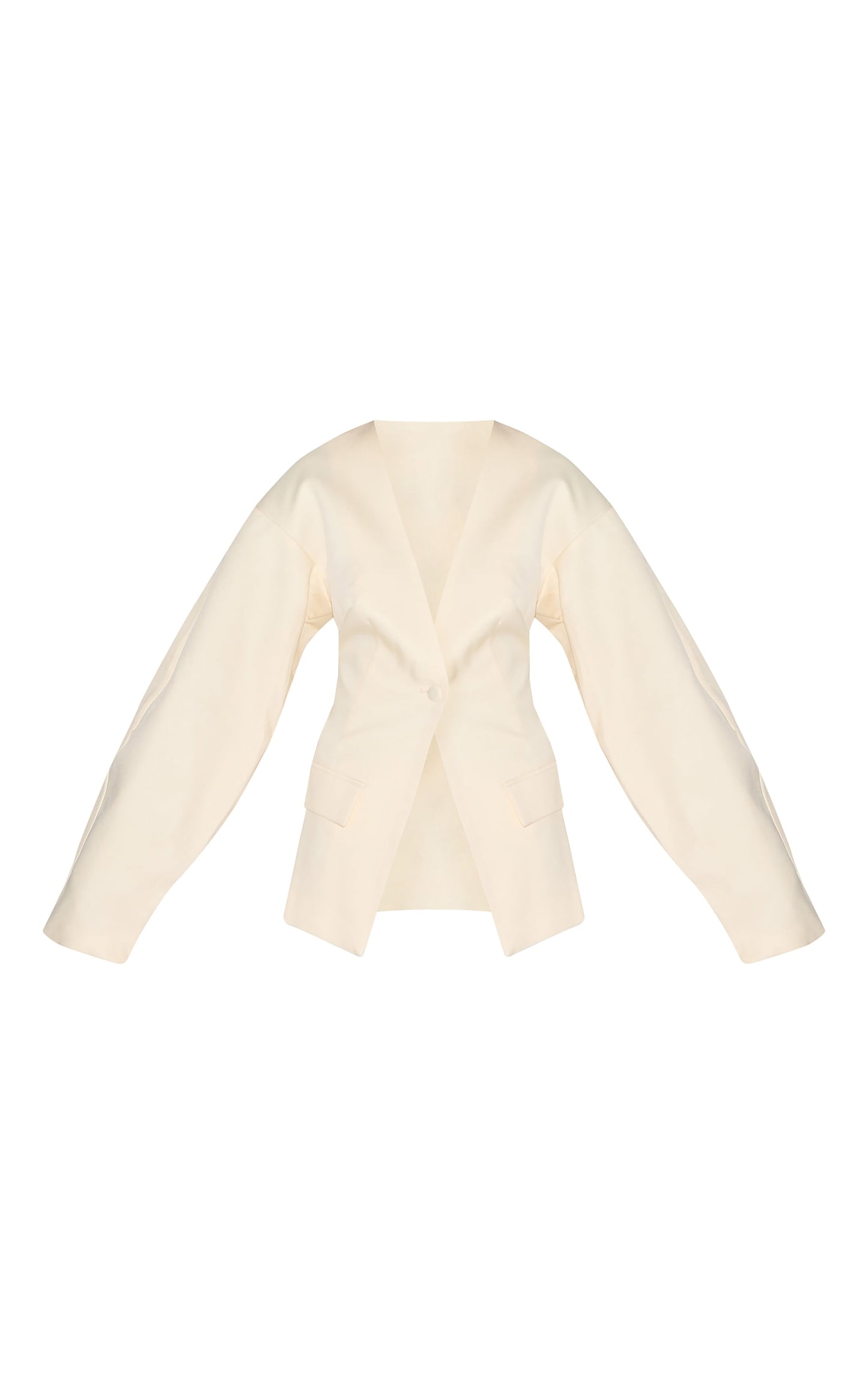 https://cdn-img.prettylittlething.com/8/9/3/6/89365935570bf502915349bd5bc02a0327827ba3_CNM1409_5_ecru_cocoon_sleeve_cinched_waist_pocket_blazer.jpg