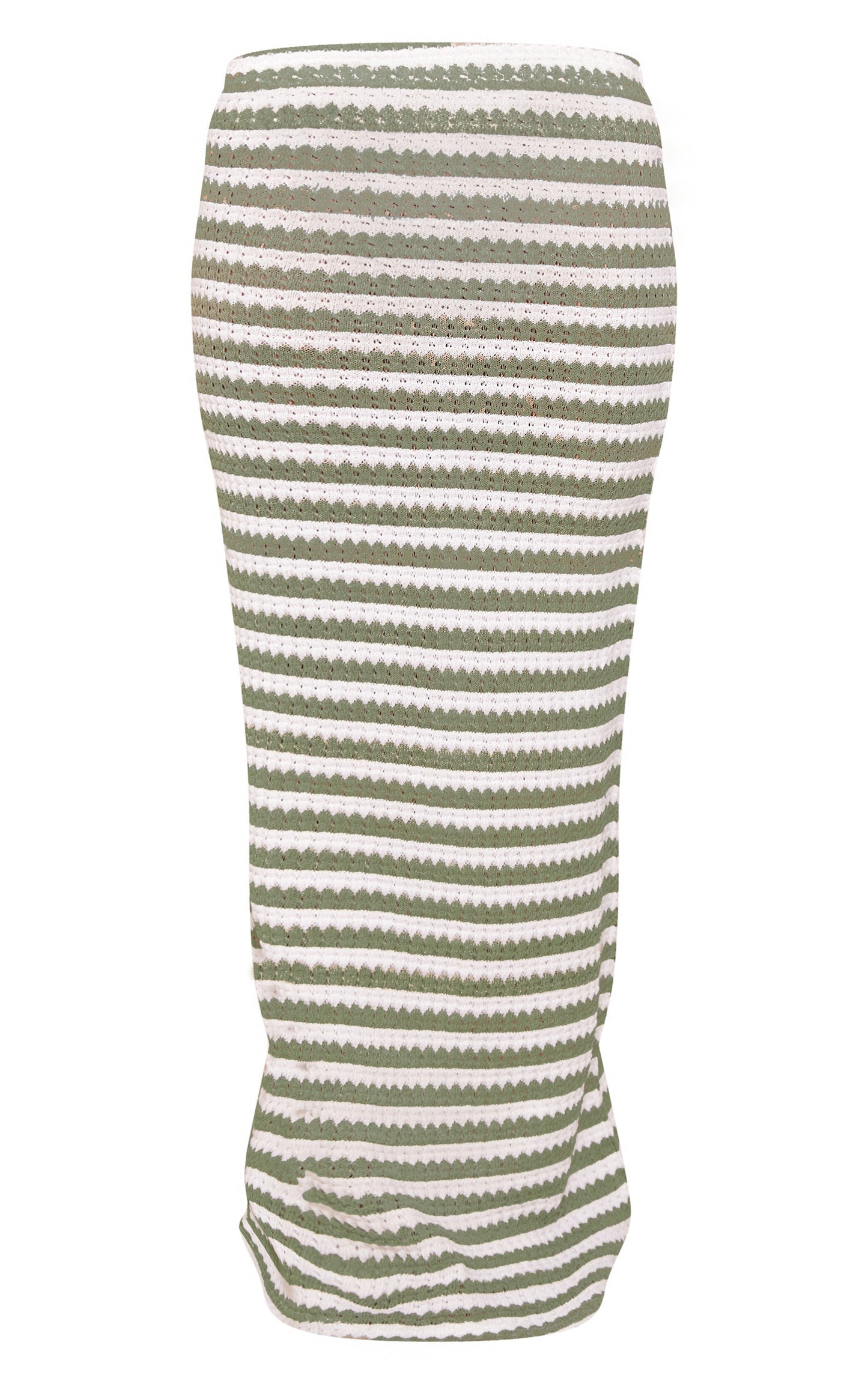 Black Striped Textured Jersey Maxi Skirt Next Day Before 10 PM