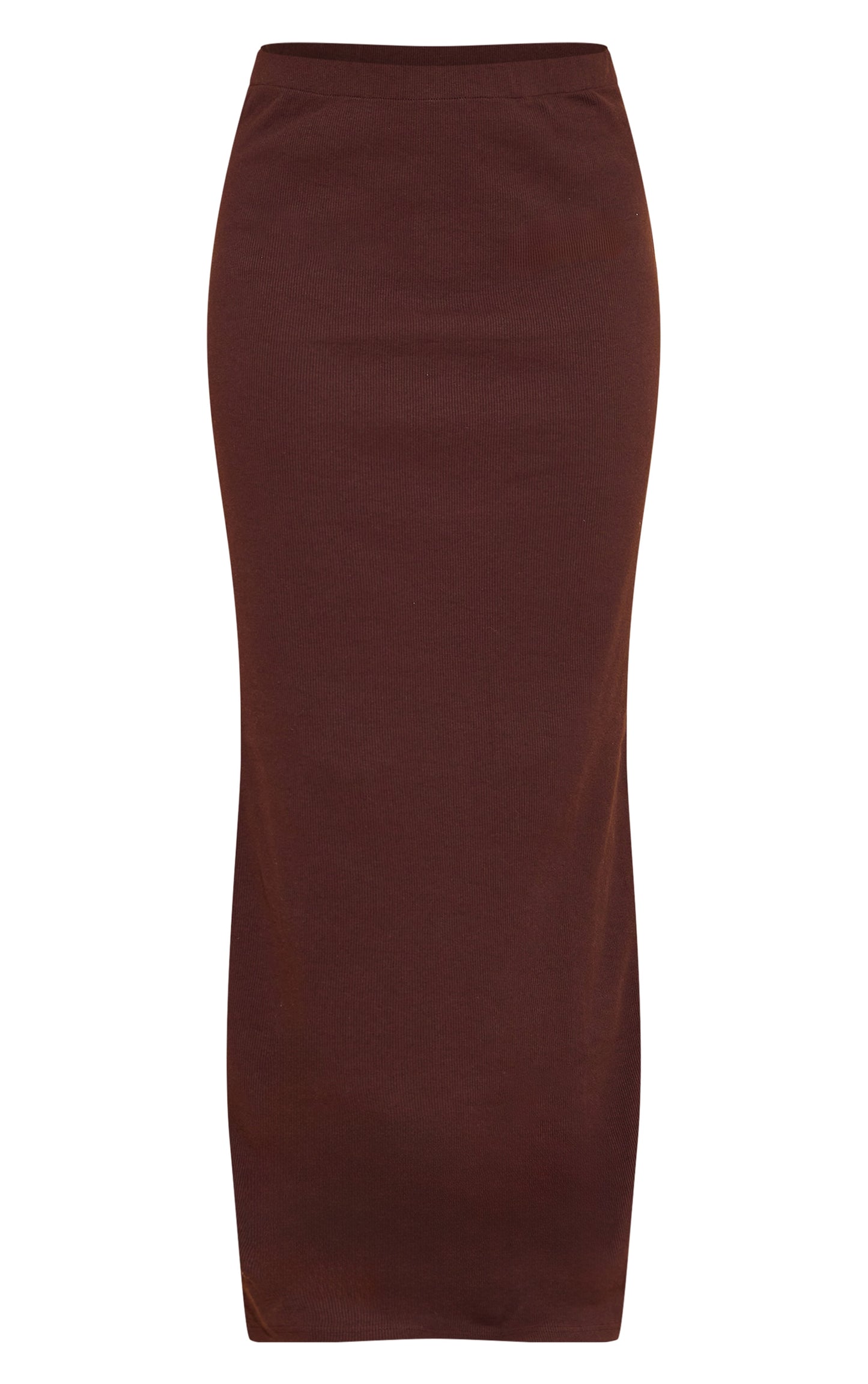 Beige Ribbed Maxi Skirt Next Day Before 10 PM