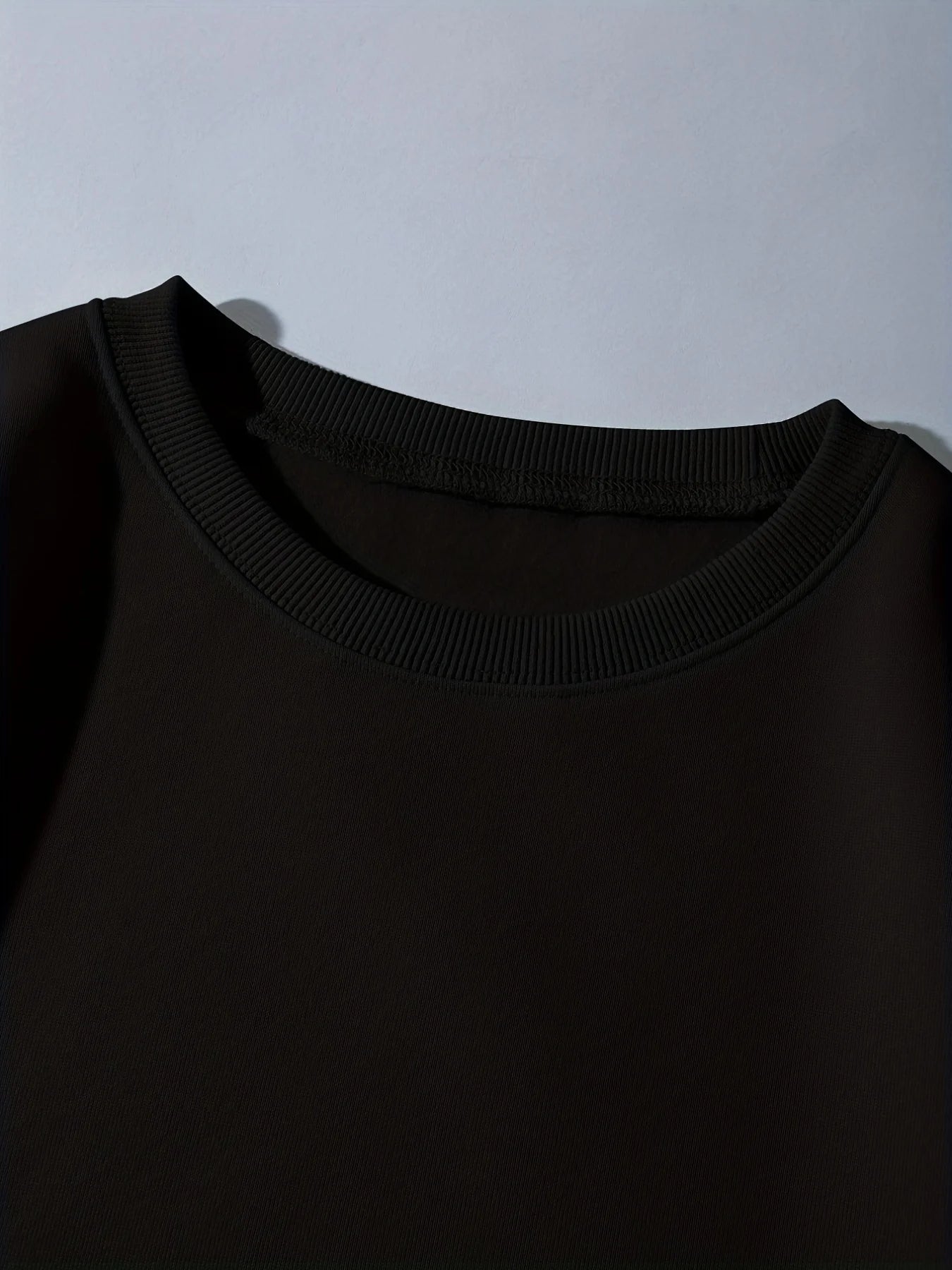 Women's Autumn Winter Sweaters Black Loose Plus Size