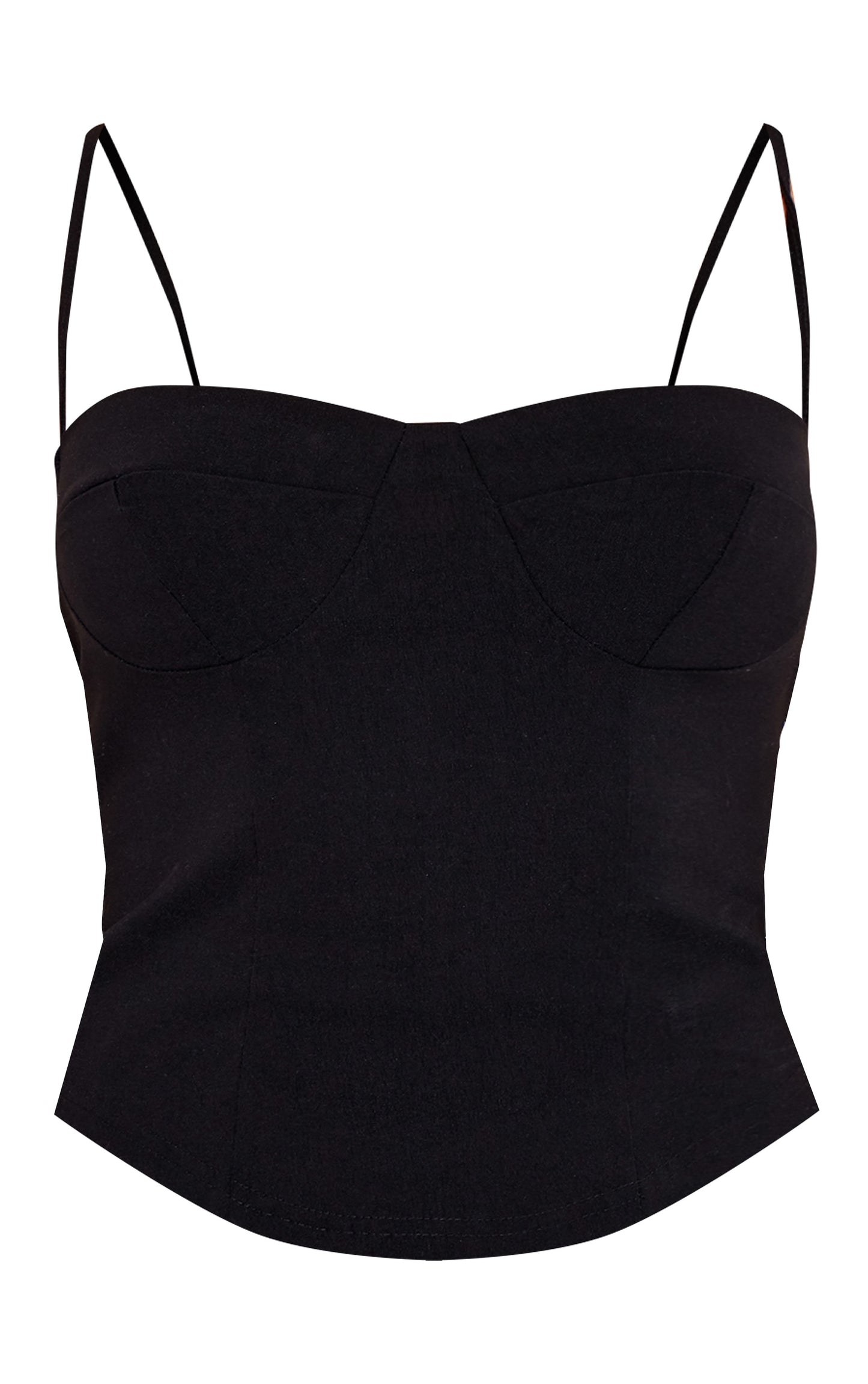 Next Day Delivery Before 10pm Stone Curved Hem Bengaline Corset