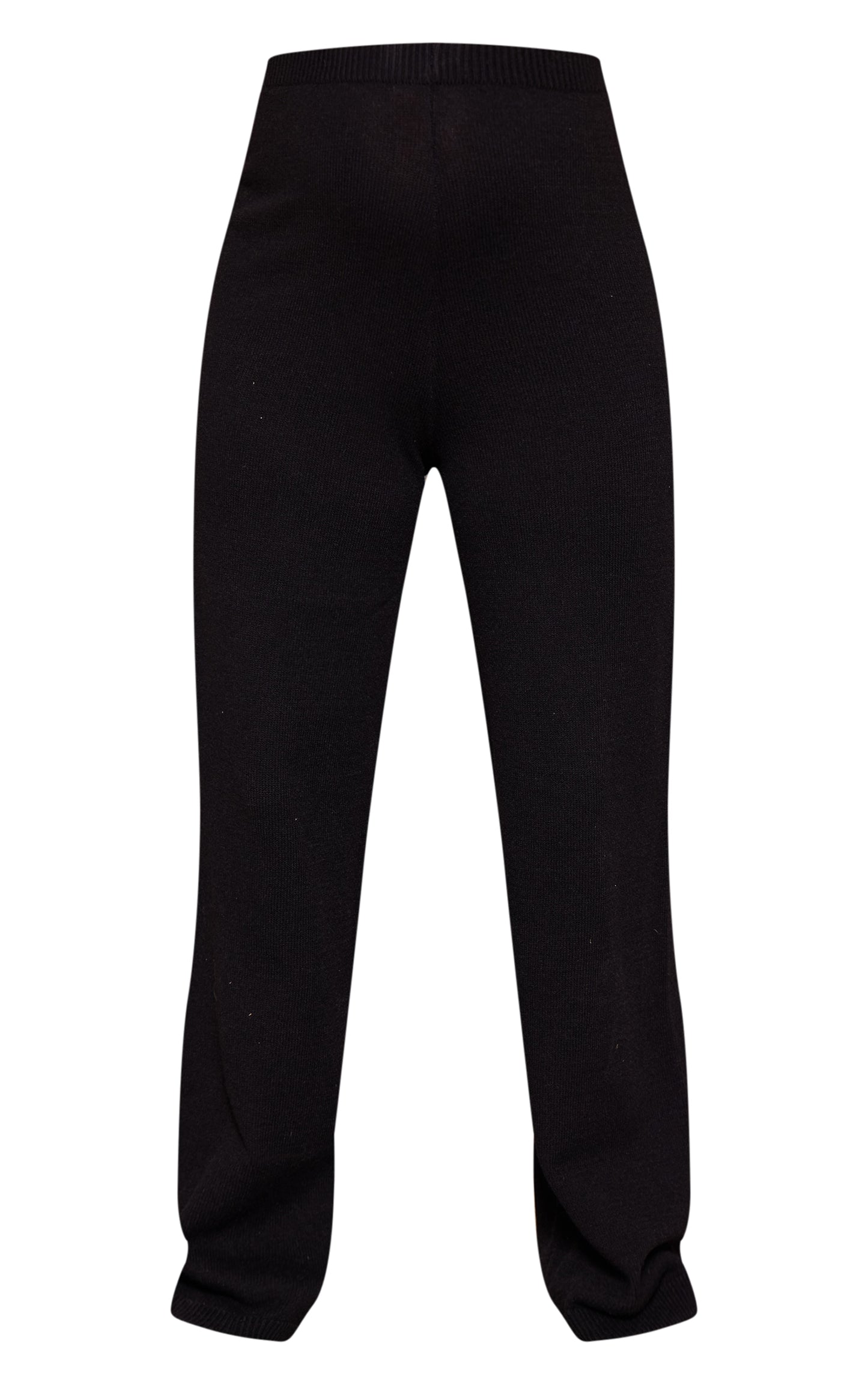 Maternity Black Knit Wide Leg Trousers Next Day Delivery Before 10 pm