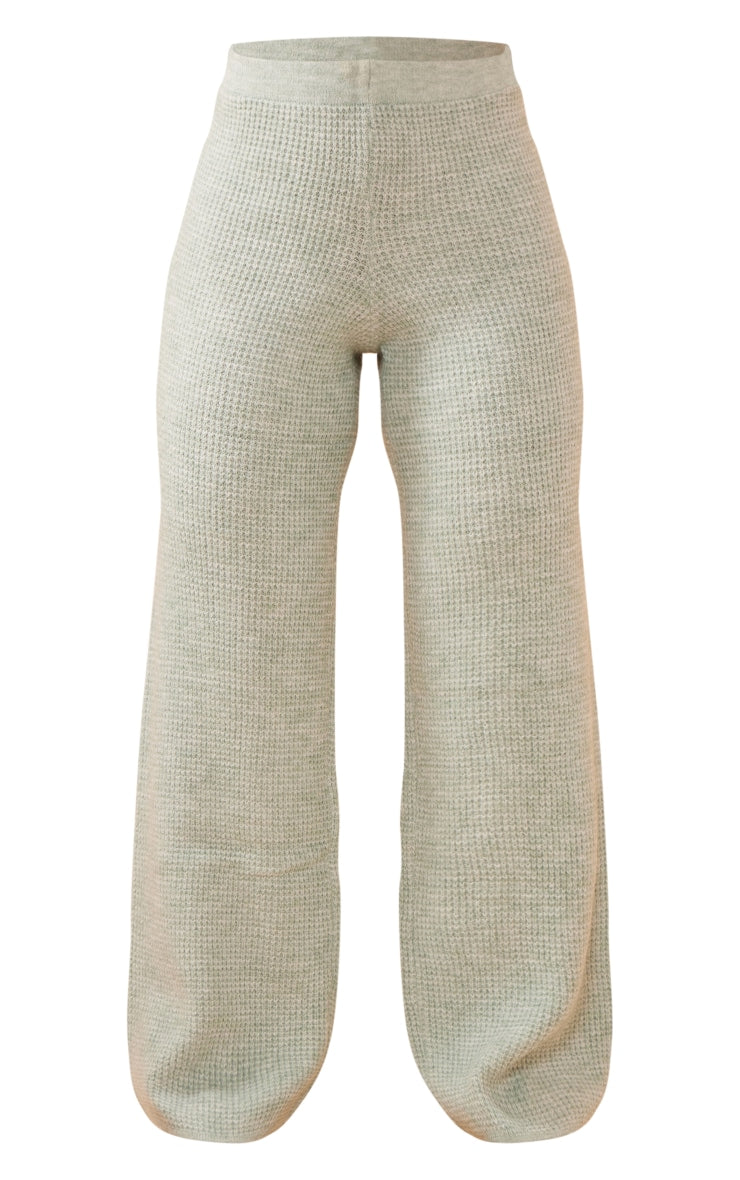 Sand Textured Knitted Trousers Next Day Delivery Before 10 pm