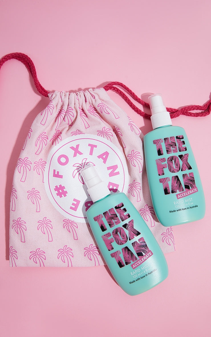 The Fox Tan Rapid Tanning Mist Duo 2 x 120ml Next Day Delivery Before 10 pm