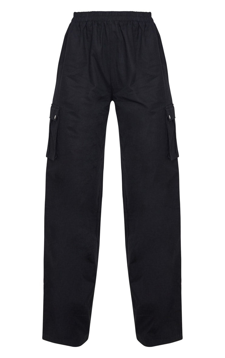 Next Day Delivery Before 10 pm Khaki Wide Leg High Waisted Cargo Trousers