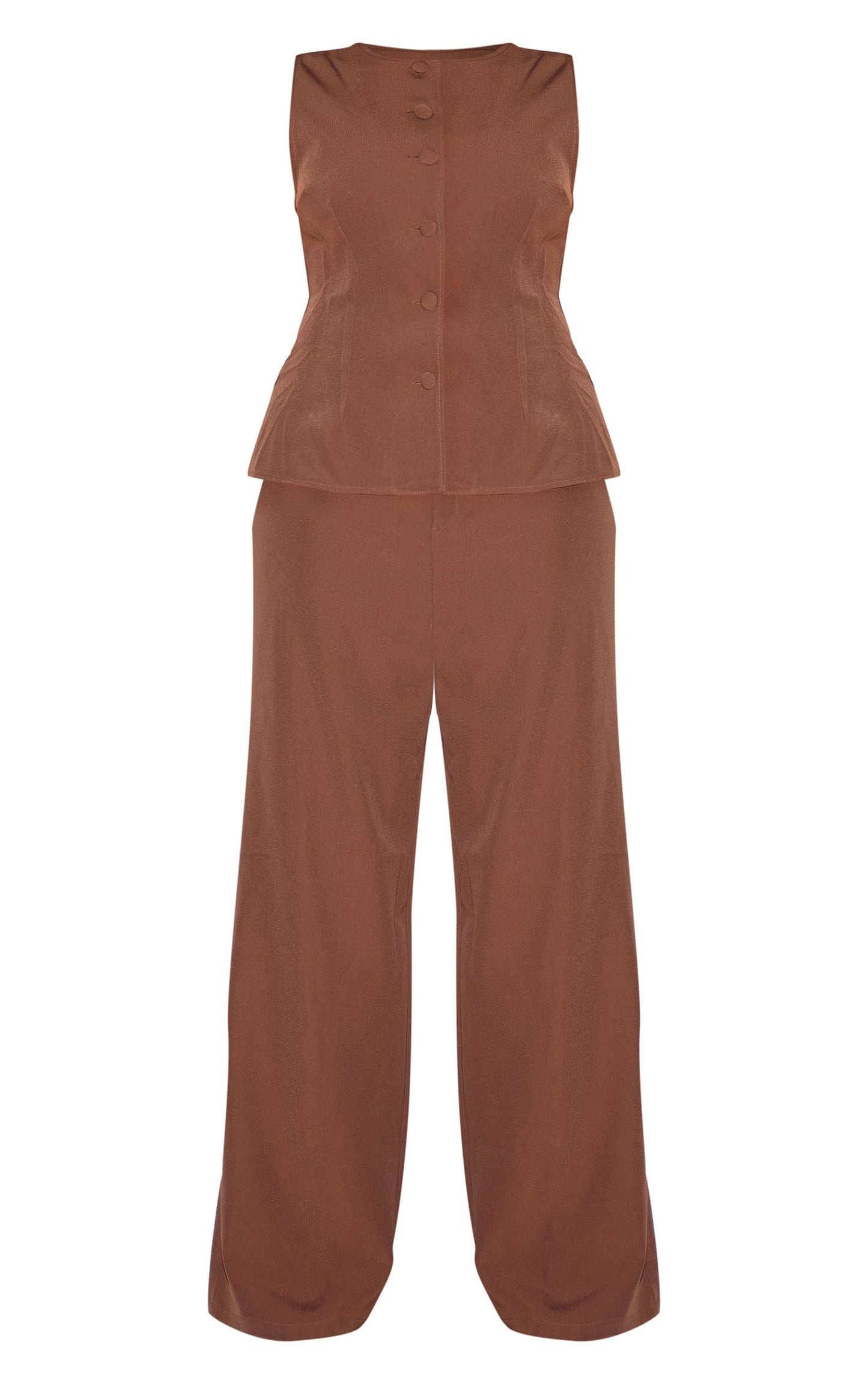 https://cdn-img.prettylittlething.com/e/6/f/6/e6f6ce85b3ab3e74eefb51aebfb5fe9e245ae2f8_CNL8284_5_plus_chocolate_brown_high_neck_waistcoat_straight_leg_jumpsuit.jpg