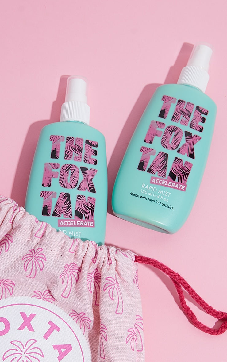The Fox Tan Rapid Tanning Mist Duo 2 x 120ml Next Day Delivery Before 10 pm