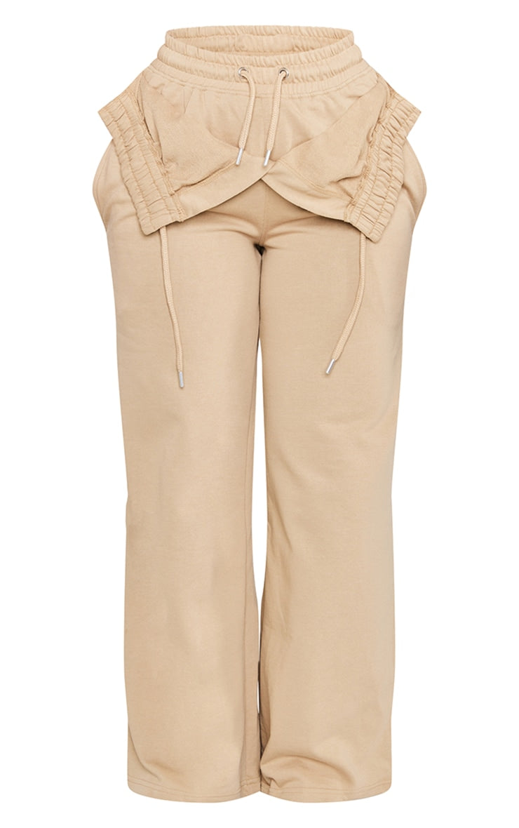 Pebble Exposed Waist Straight Leg Joggers Next Day Delivery Before 10 pm