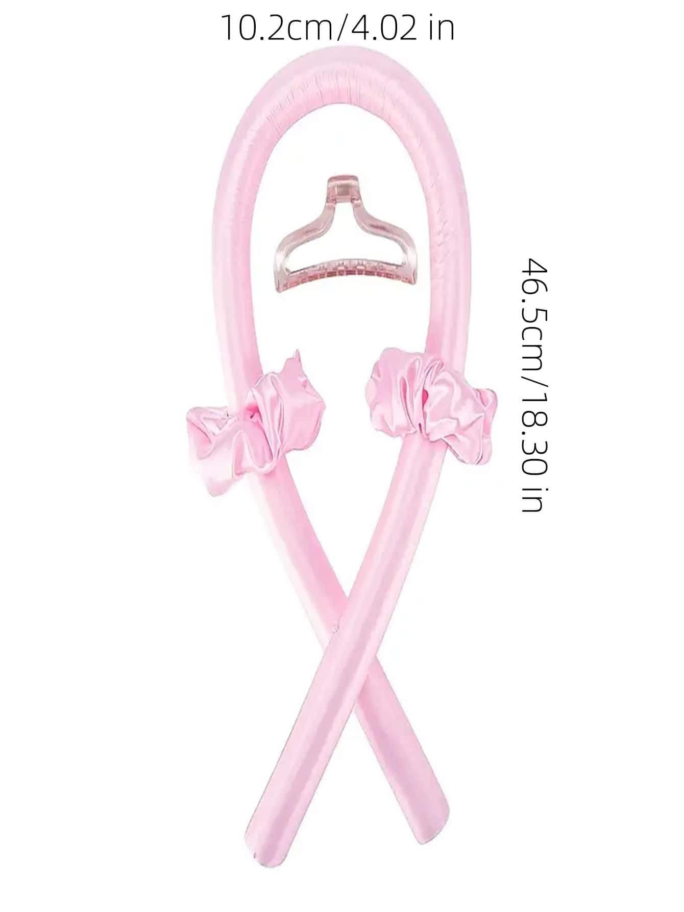 Heatless Curling Rod Headband For Long Hair Rollers For Women, Hair Overnight Curl Wrap Heatless Hair Curling Wrap Kit, Lazy Hair Curler With Scrunchies Hair Claw Clips 1set