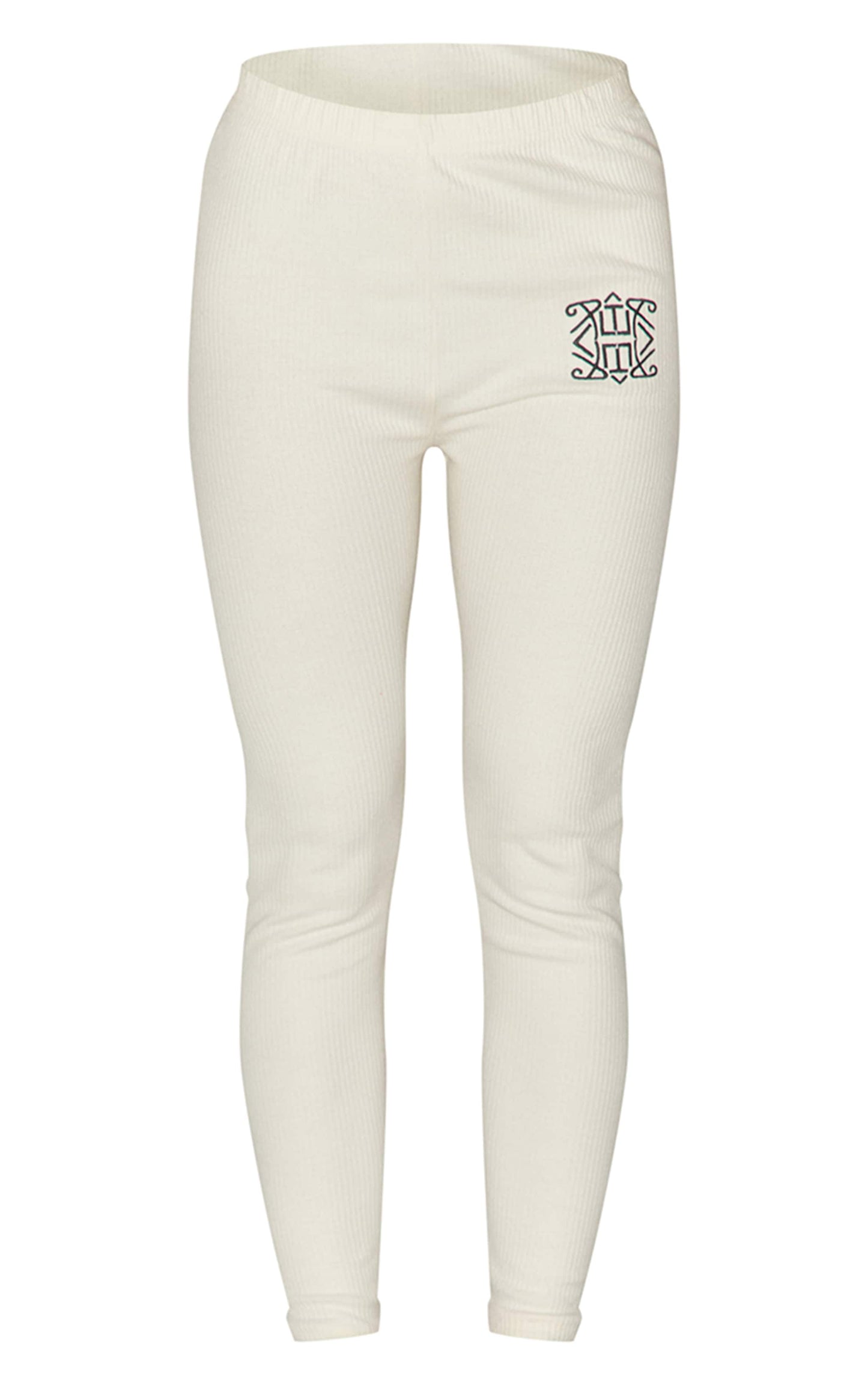 Next Day Delivery Before 10pm Cream Soft Rib Seam Detail Leggings