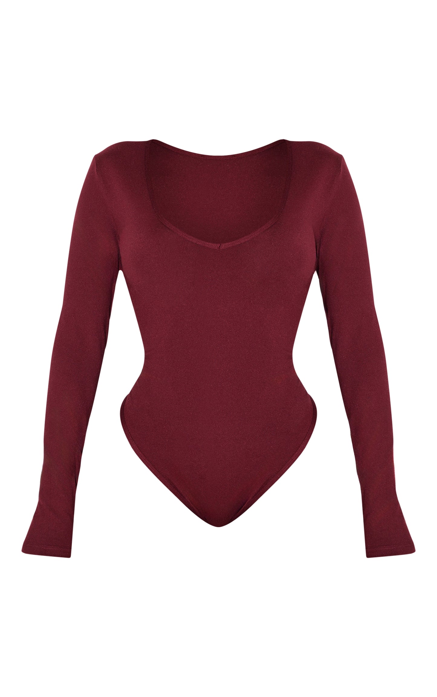https://cdn-img.prettylittlething.com/3/0/a/d/30ad78599be67688b4d26a6f5ddefd32ba443e91_CNL9496_5_shape_burgundy_sculpted_v_neck_long_sleeve_bodysuit.jpg