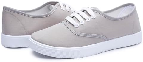 Next Day Delivery Before 10PM Women Low Cut Canvas Lace-up Classic Casual Tennis Shoes Fashion Sneakers