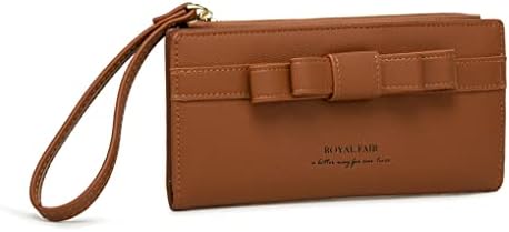 Next Day Delivery Before 10PM ROYAL FAIR Women's Wristlet Organizer - Stylish Multi-Pocket Purse for Everyday Use