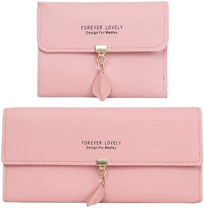 Next Day Delivery Before 10PM BDSHUNBF Women's Wallet with Pendant Detail - Multiple Colors Available