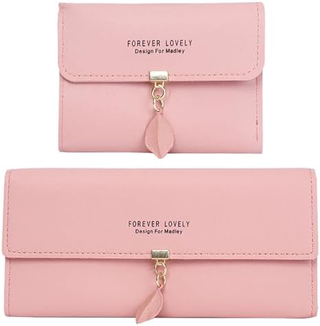 Next Day Delivery Before 10PM BDSHUNBF Women's Wallet with Pendant Detail - Multiple Colors Available