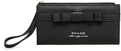 Next Day Delivery Before 10PM ROYAL FAIR Women's Wristlet Organizer - Stylish Multi-Pocket Purse for Everyday Use