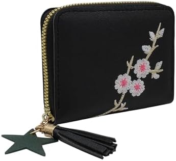 Next Day Delivery Before 10PM  Leather Wallets: Exquisite Embroidery for Women's Purse