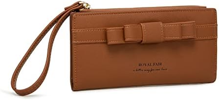 Next Day Delivery Before 10PM ROYAL FAIR Women's Wristlet Organizer - Stylish Multi-Pocket Purse for Everyday Use