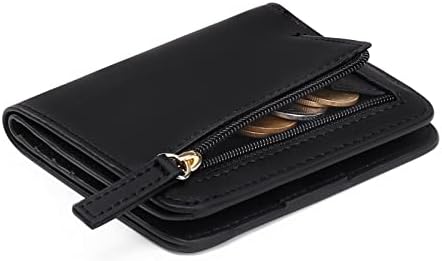 Next Day Delivery Before 10PM RFID Blocking Leather Compact Bi-fold Women's Purse