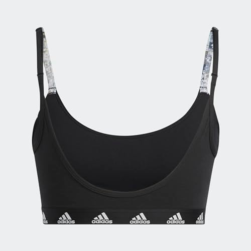 Next Day Delivery Before 10PM adidas Purebare Light-Support Bra, Recycled Polyester, Grey