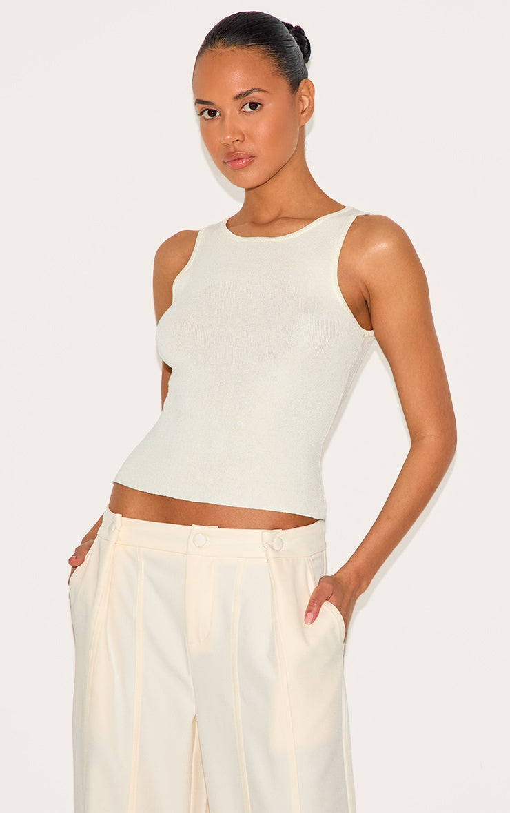https://cdn-img.prettylittlething.com/3/9/f/7/39f718171b06cb59608f6c9eaf4cbcc57026a736_CNL6071_2_cream_fine_knit_racer_neck_top.jpg