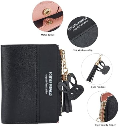 Next Day Delivery Before 10PM Trendy Bototack Wallet for Ladies: Stylish Leather with Tassels