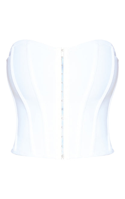 Next Day Delivery Before 10 PM Lilac Bandage Hook And Eye Structured Corset