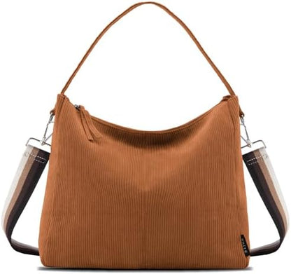 Next Day Delivery Before 10PM Prite Corduroy CrossBody Shoulder Bag - Stylish and Functional for School or Beach