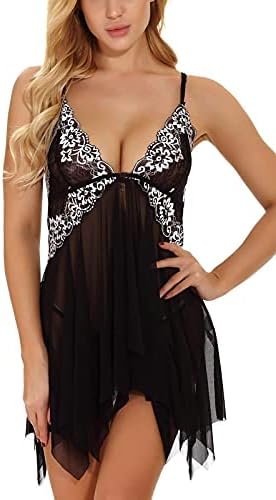 Next Day Delivery Before 10PM Seductive ONGASOFT Lingerie Set: Naughty Babydoll and G-String