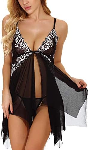 Next Day Delivery Before 10PM Seductive ONGASOFT Lingerie Set: Naughty Babydoll and G-String