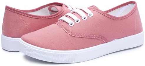 Next Day Delivery Before 10PM Women Low Cut Canvas Lace-up Classic Casual Tennis Shoes Fashion Sneakers