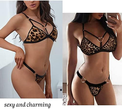 Next Day Delivery Before 10PM ROSVAJFY Women's Lingerie Set - Seductive Underwear and Nightwear with Adjustable Straps