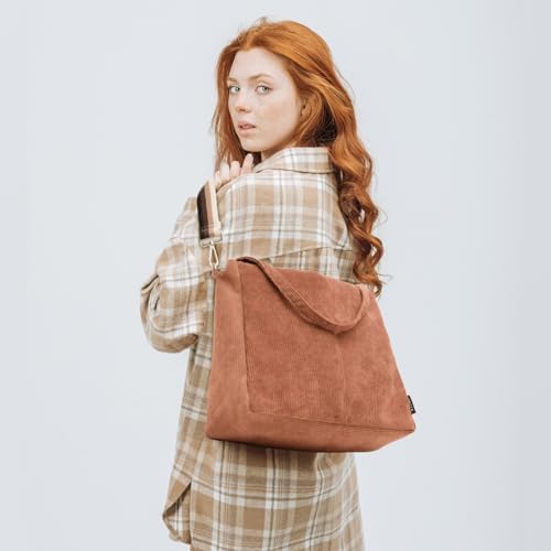 Next Day Delivery Before 10PM Prite Corduroy CrossBody Shoulder Bag - Stylish and Functional for School or Beach