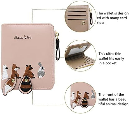 Next Day Delivery Before 10PM  Leather Portable Embroidered Women's Purse for Traveling